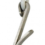 Fadenklemme mit Clip-Öse für Federwaage bis 3000 g