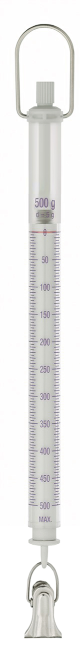Federwaage Max 500 g | d=5 g Max 500 g