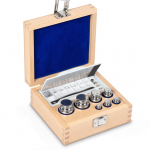E1 1 mg - 200 g Gewichtsatz im Holzetui