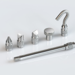 Standard Aufsätze für FK Stahl Satz Standard-Aufsätze für FK mit M8 Gewinde