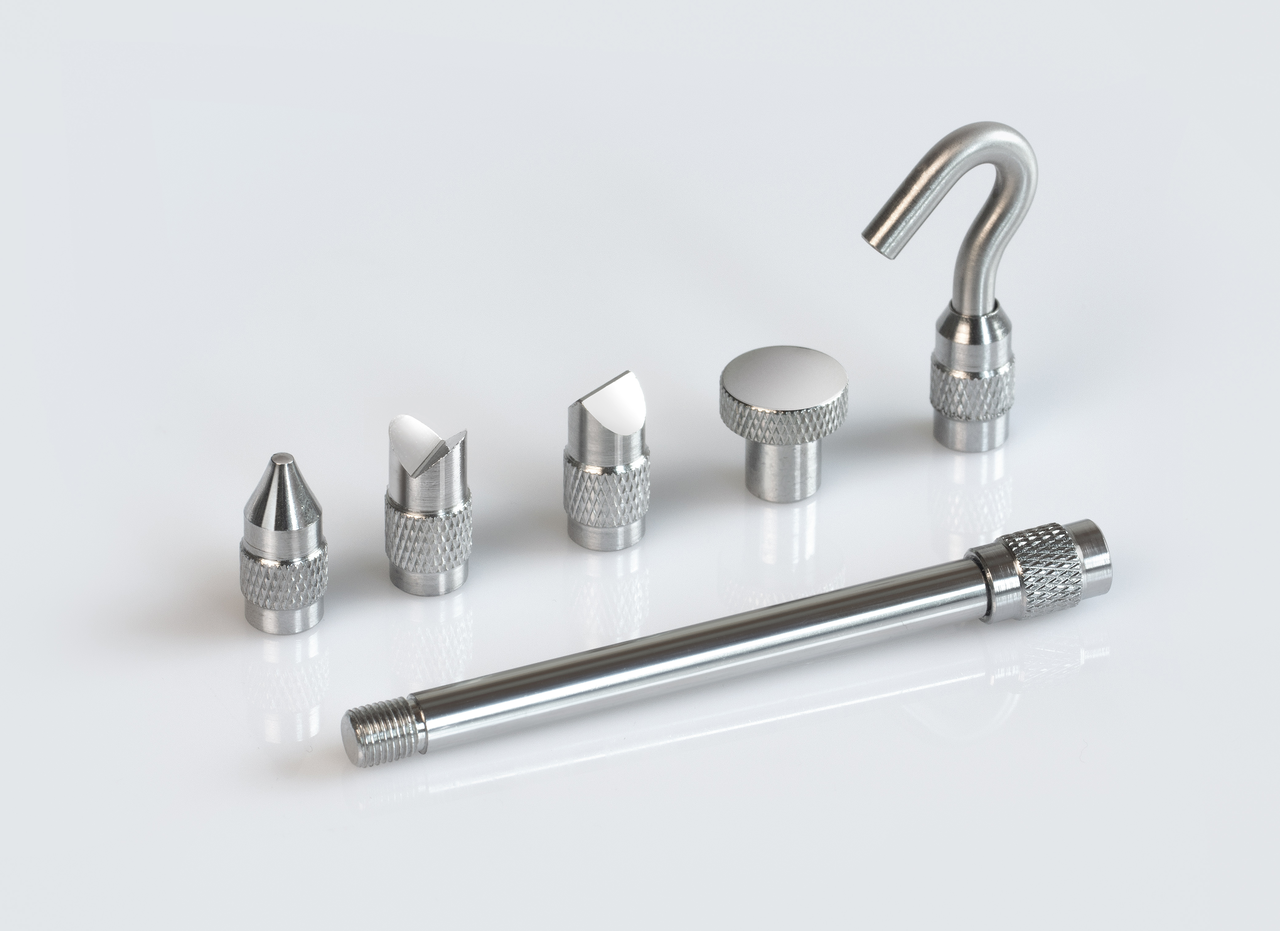 Standard Aufsätze für FK Stahl Satz Standard-Aufsätze für FK mit M8 Gewinde