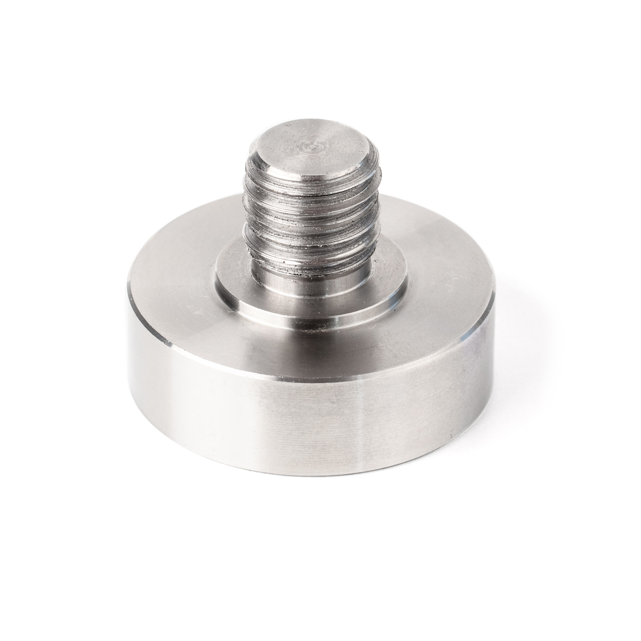 SAUTER Adapter (Gewindebohrung M12 Adapter für TVS 50KN80 Stahl M12 Gewindebohrung - M18 Außengewinde