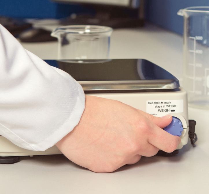 001 g mit interner Justierautomatik