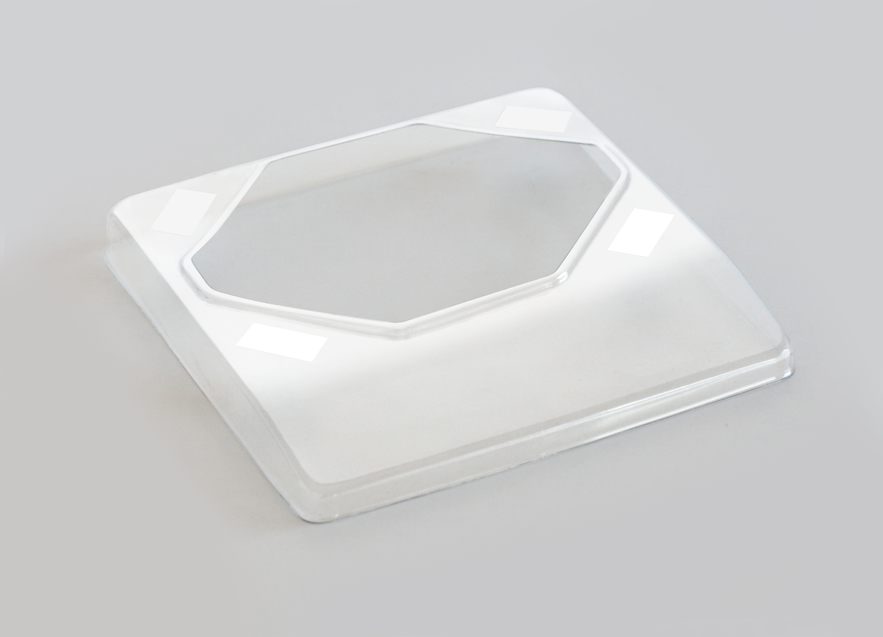 Arbeitsschutzhaube über Tastatur und Gehäuse für FOB_S (150x120 mm)