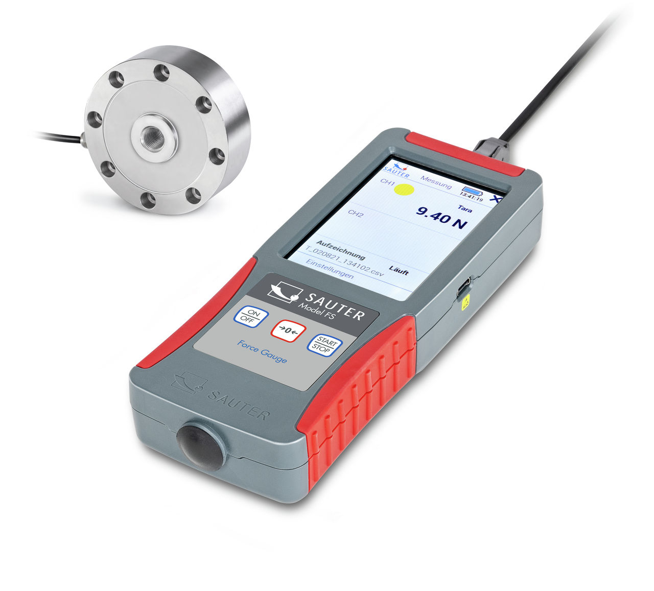Digitales Kraftmessgerät (externe Messzelle) FS 2-50KRY1