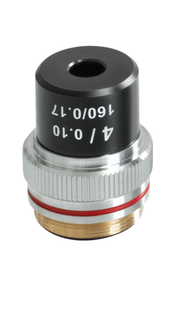 Objektiv Achromatisch 4 x / 0