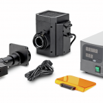 100W HBO Fluoreszenzeinheit (B / G / V / UV) für inverses Mikroskop