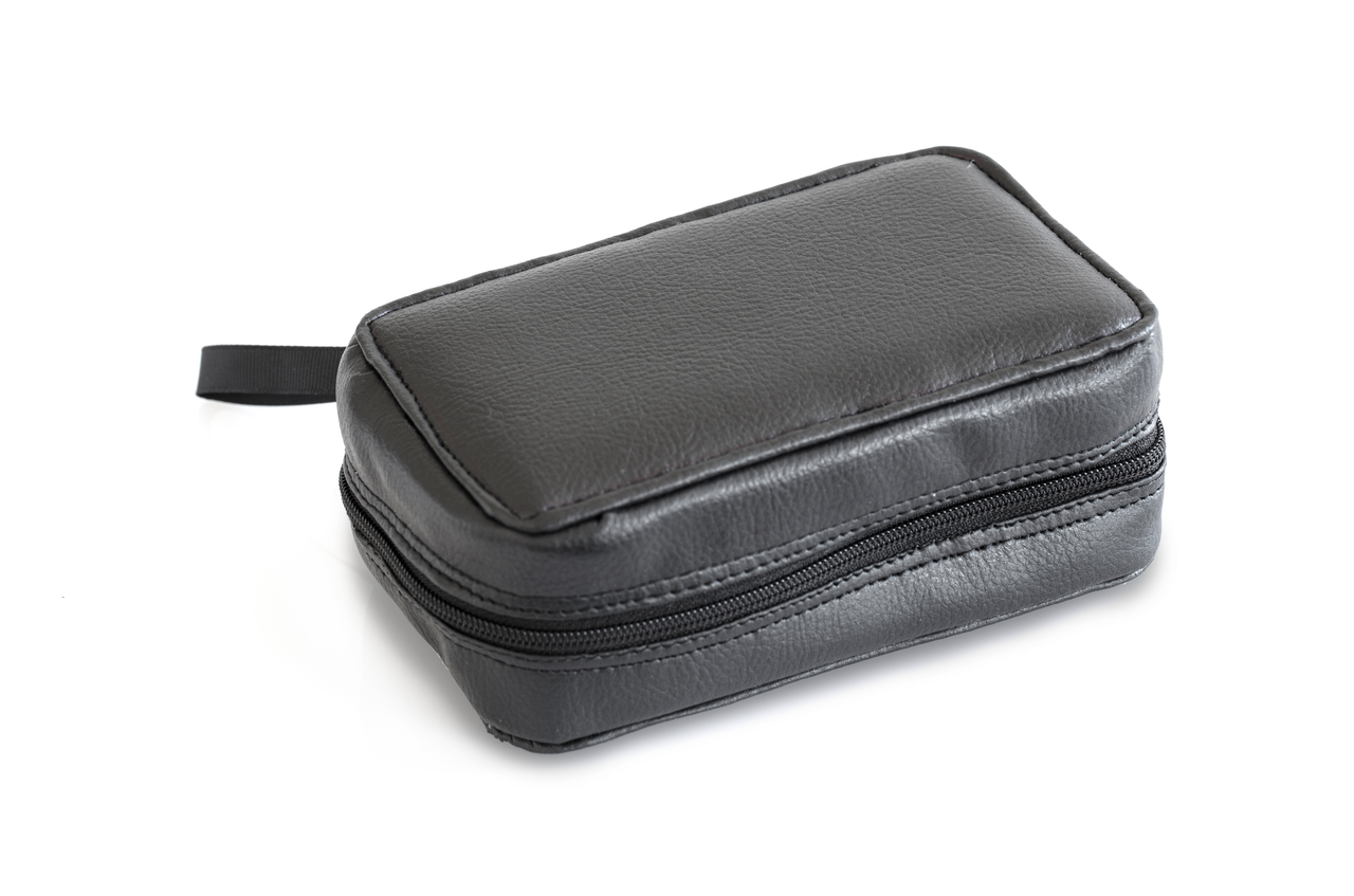 Leder-Hülle für GEM Refraktometer schwarz