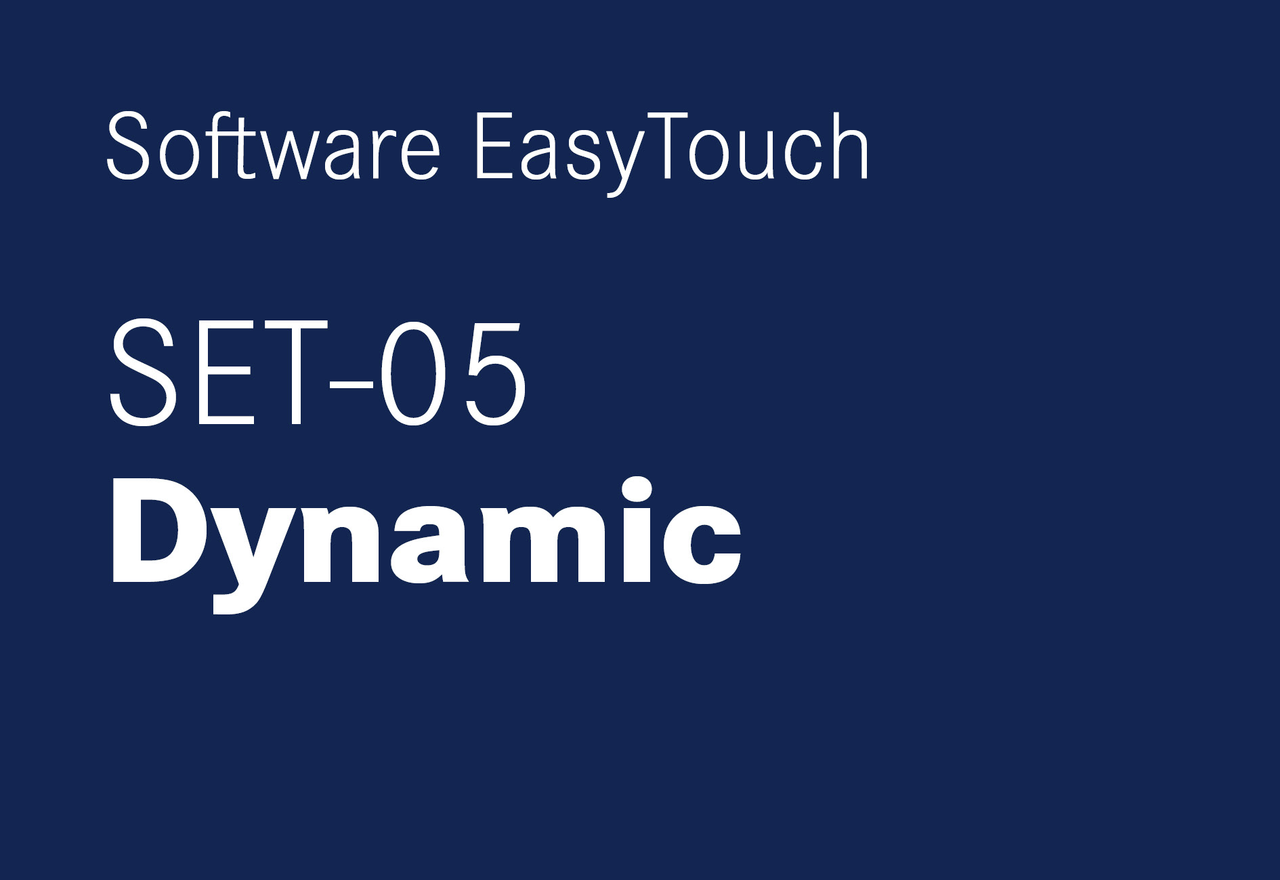 EasyTouch Dynamic – Dynamisches Wiegen und Tierwiegefunktion