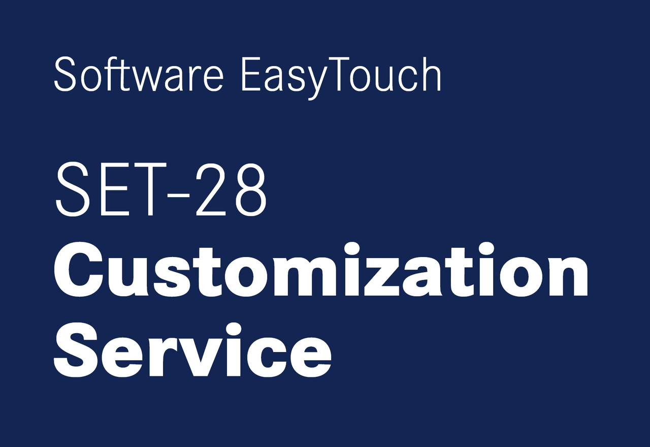 EasyTouch Customization Service – Datenschnittstellen und kundenindividuelle Anpassungen