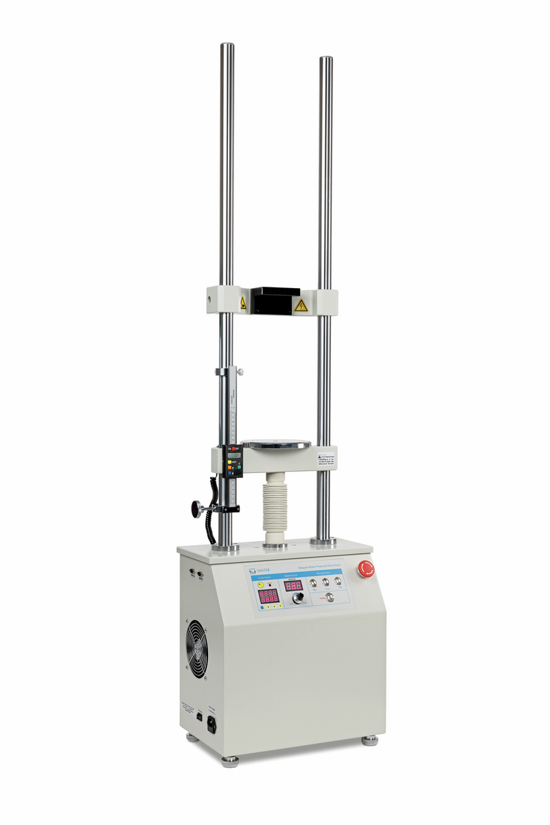 Premium-Prüfstand mit Schrittmotor für präzises Prüfen bis 5 kN