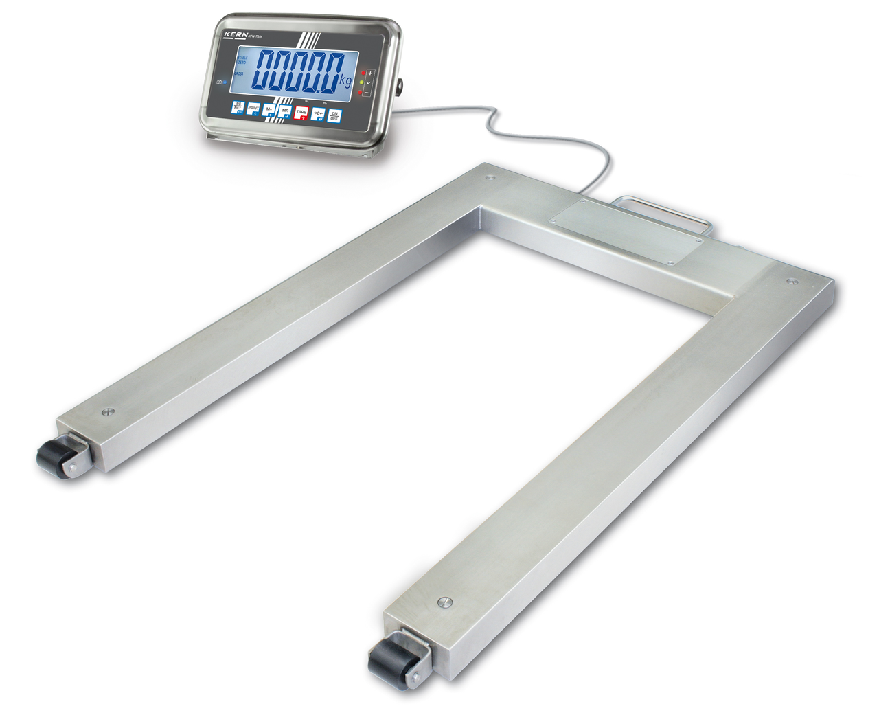 Palettenwaage - Edelstahl Max 600 kg | e=0