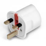 Reiseadapter Schuko Kupplung > UK-Stecker