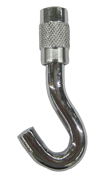 Haken für Zugversuche passend auf Kraftmessgeräte der FH Serie bis 10 N