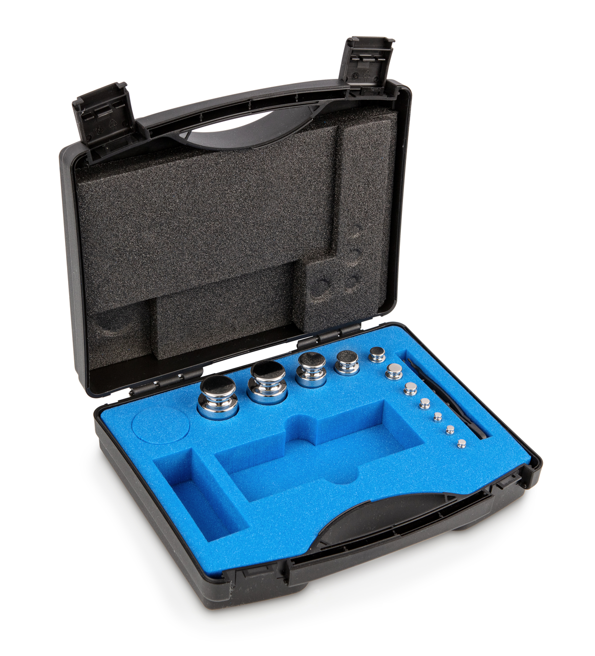 E1 1 g - 200 g Gewichtsatz im Kunststoffkoffer