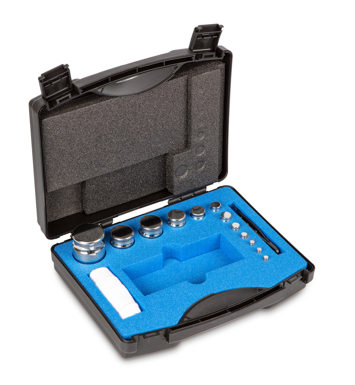 E2 1 g - 500 g Gewichtsatz im Kunststoffkoffer