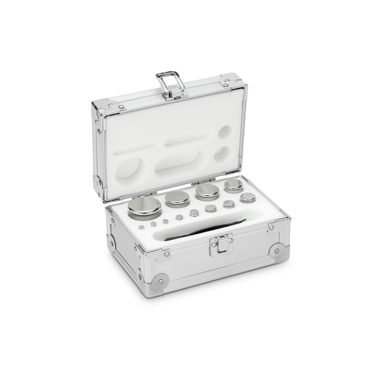 KERN Gewichtsatz 312-056 E2 1 g - 500 g Gewichtsatz im Aluminiumetui