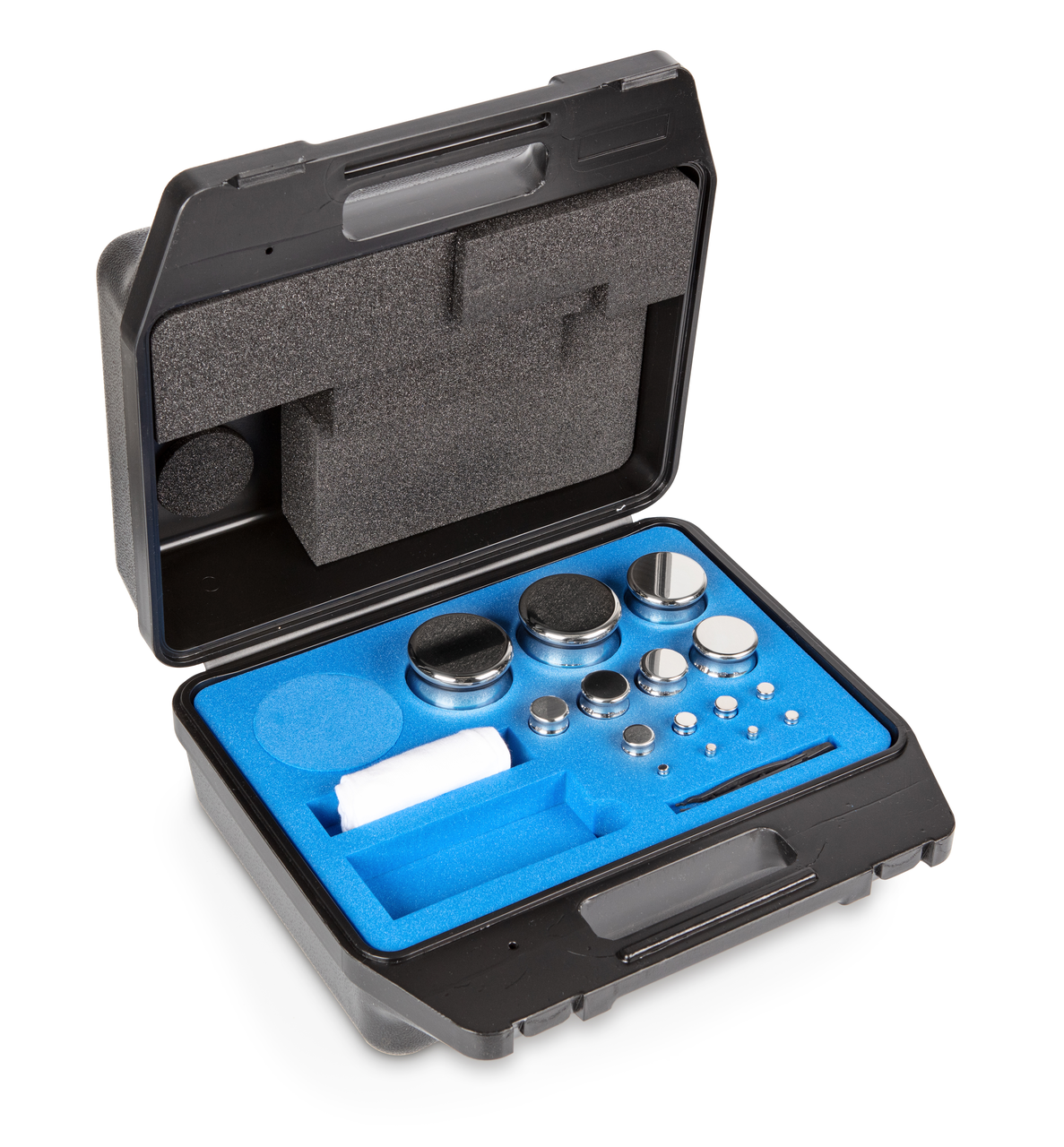 E2 1 g - 2 kg Gewichtsatz im Kunststoffkoffer