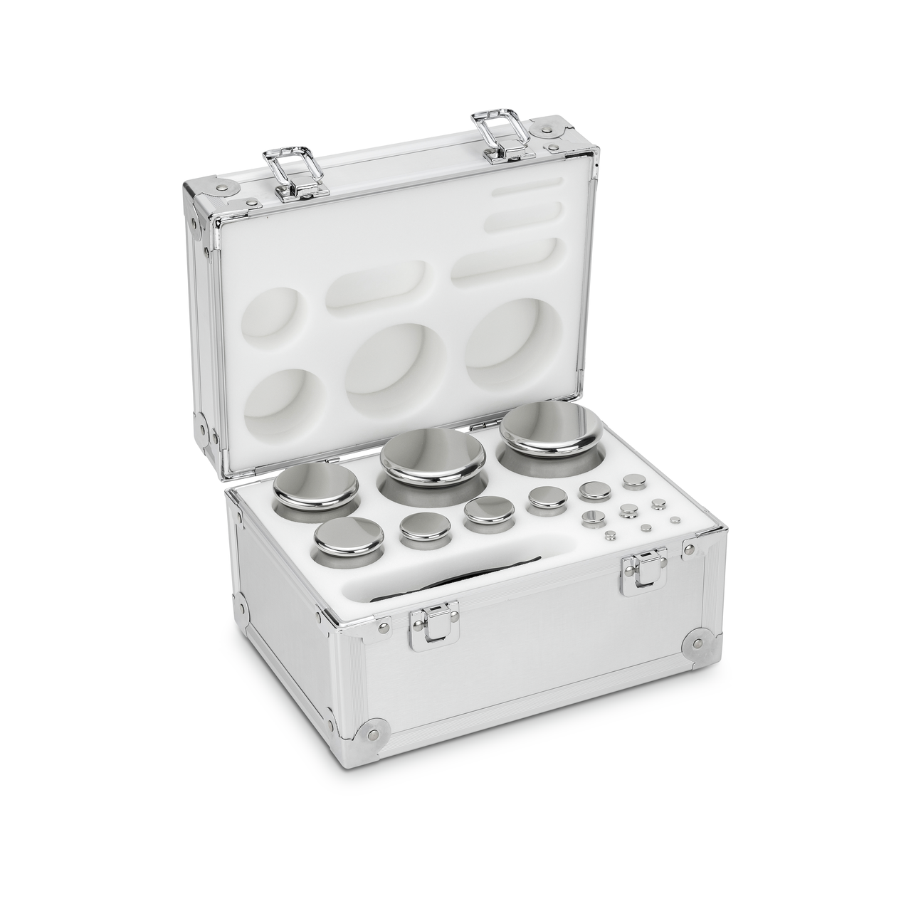 KERN Gewichtsatz 312-076 E2 1 g - 2 kg Gewichtsatz im Aluminiumetui