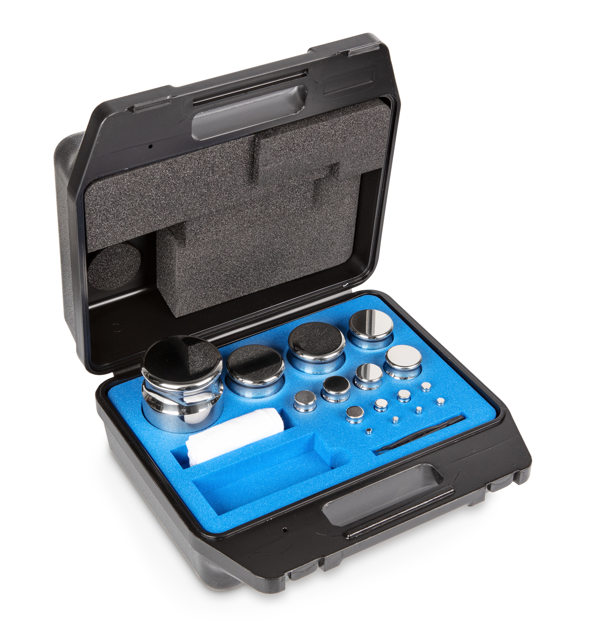 E2 1 g - 5 kg Gewichtsatz im Kunststoffkoffer