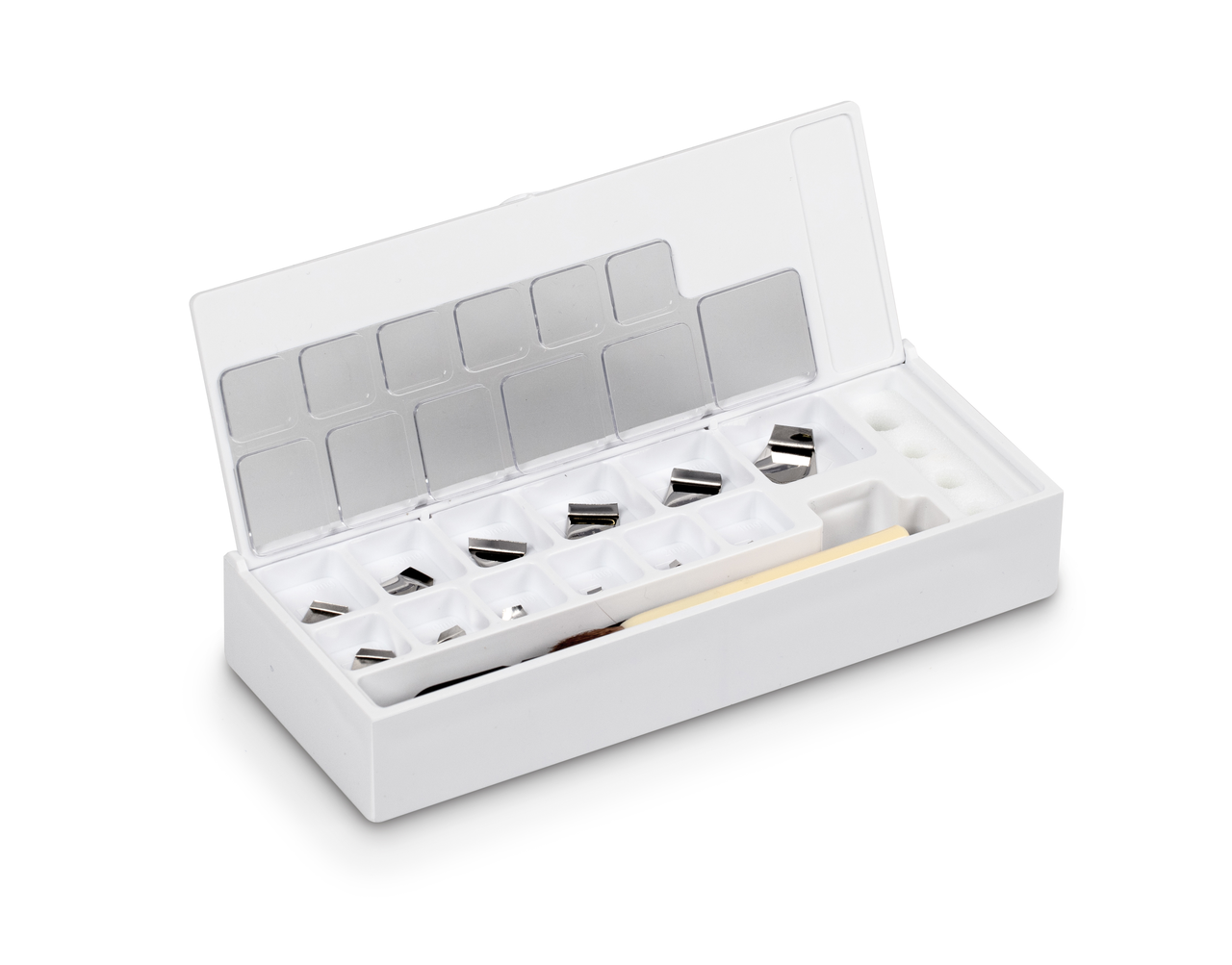 E2 1 mg - 500 mg Gewichtsatz im Kunststoff-Etui