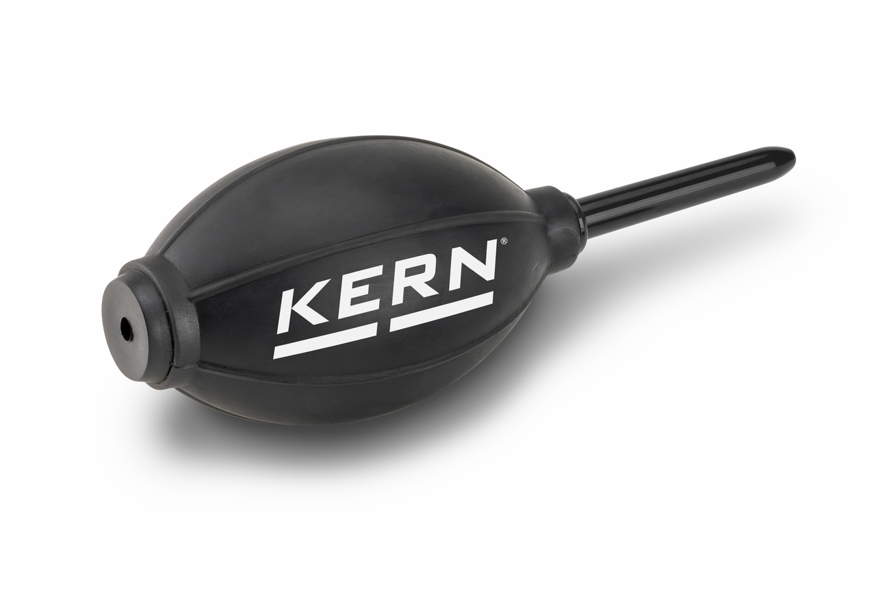 Blasebalg zum Reinigen der Gewichte