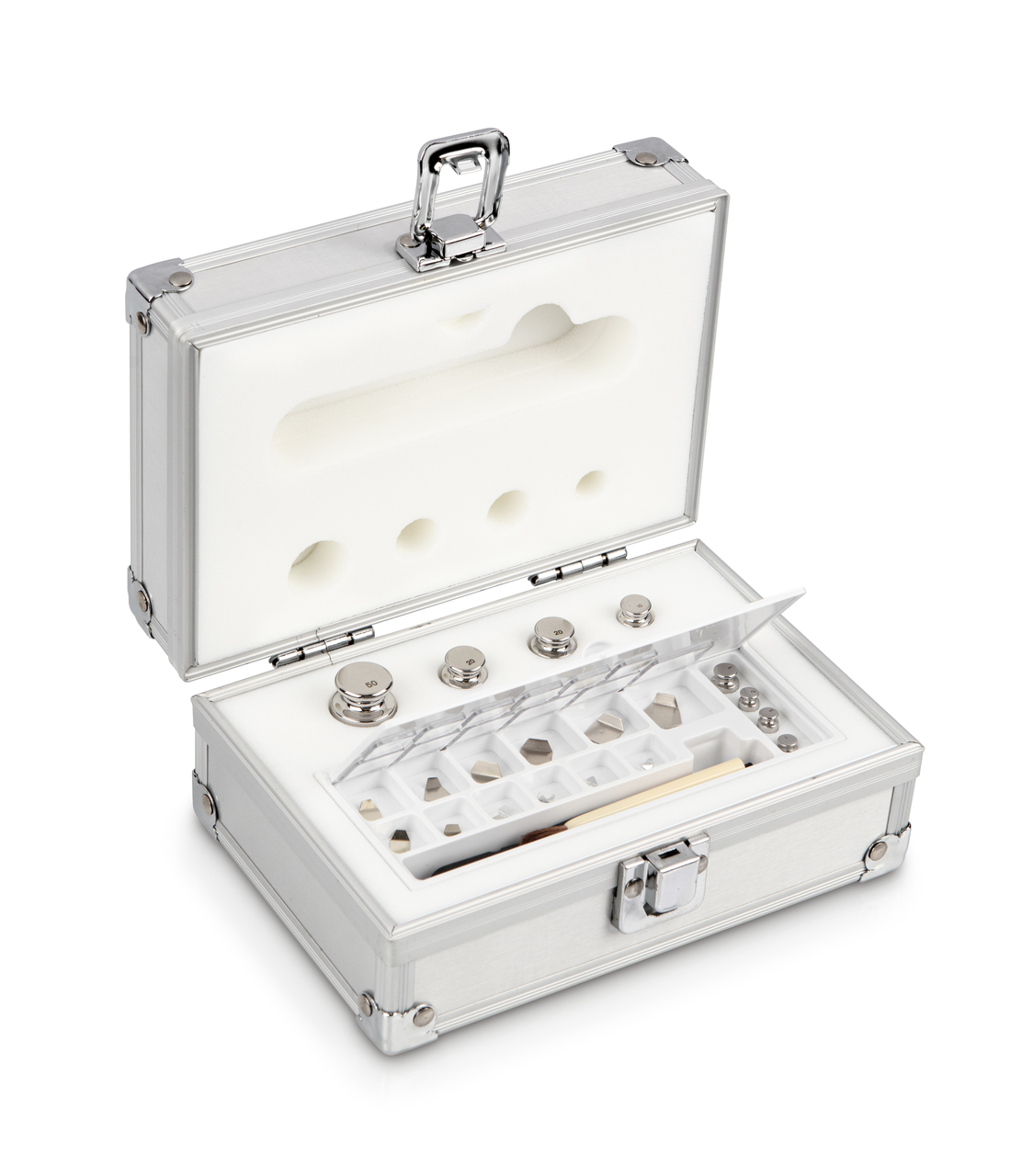 F1 1 mg - 50 g Gewichtsatz im Aluminiumetui