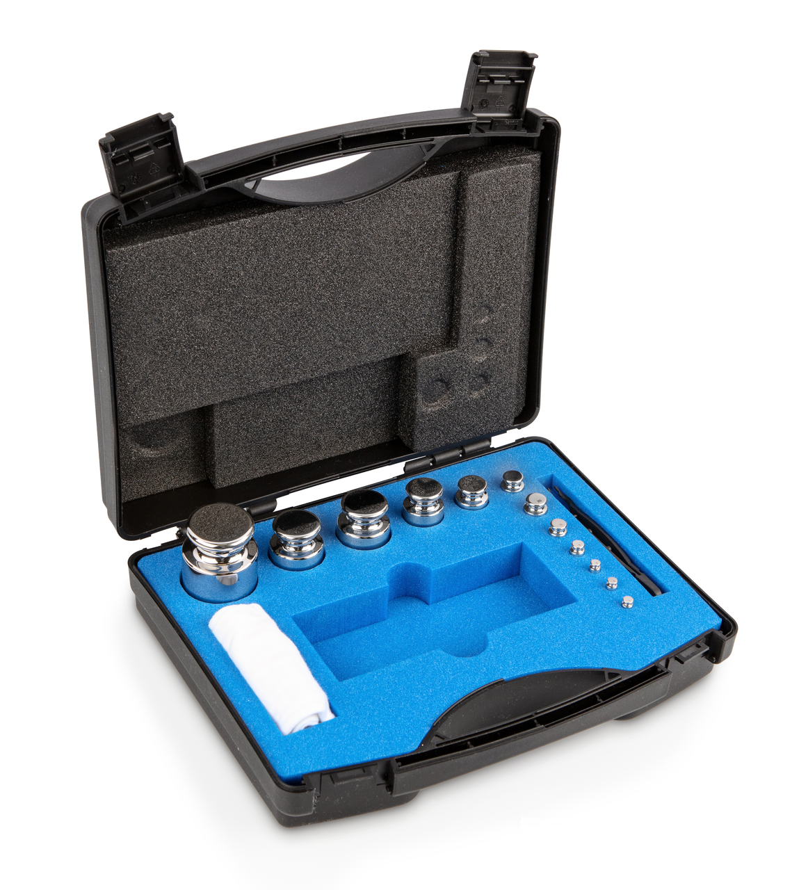 F1 1 g - 500 g Gewichtsatz im Kunststoffkoffer