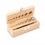 F2 1 g - 100 g Gewichtsatz im Holzetui