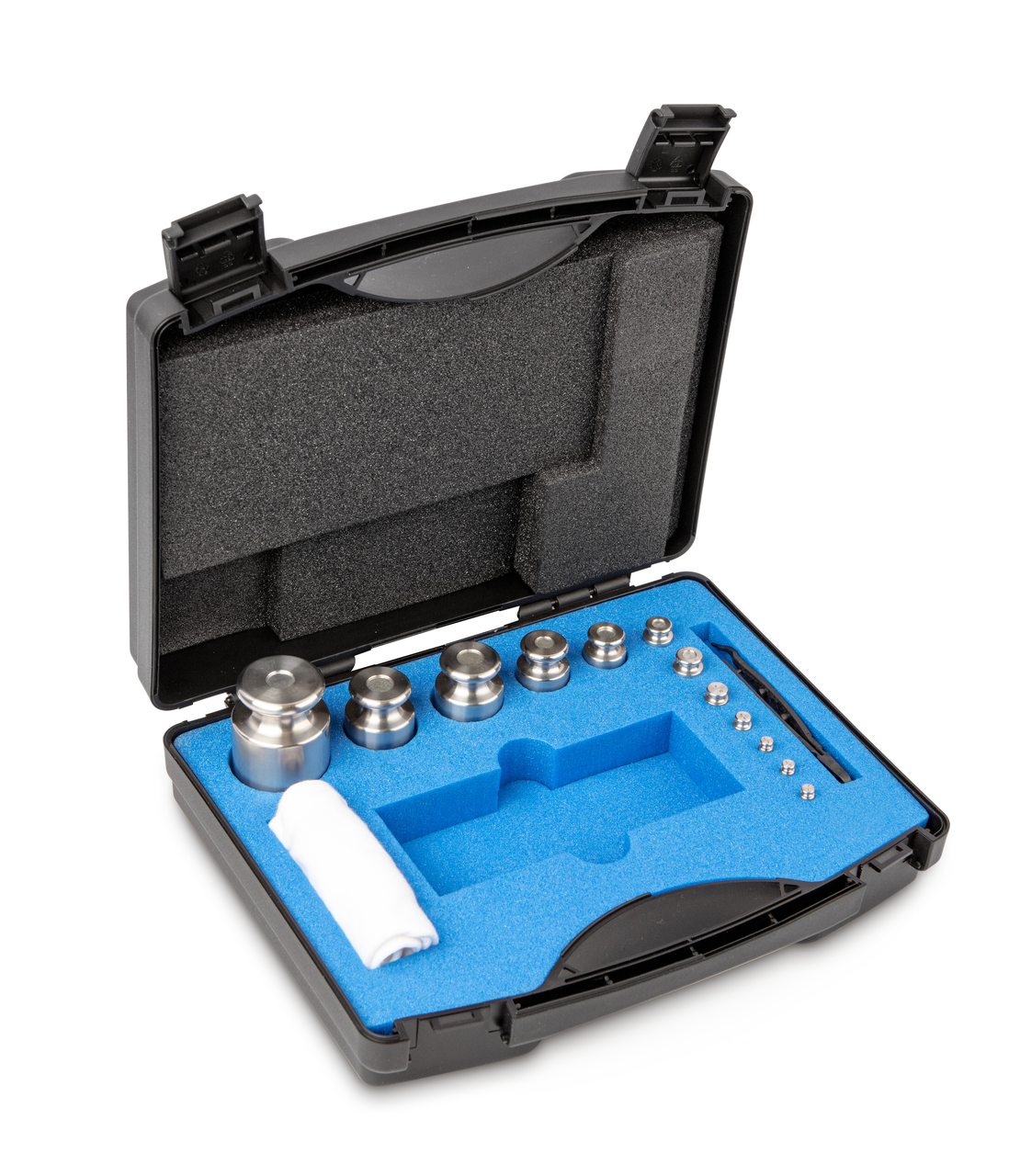 F2 1 g - 500 g Gewichtsatz im Kunststoff-Etui