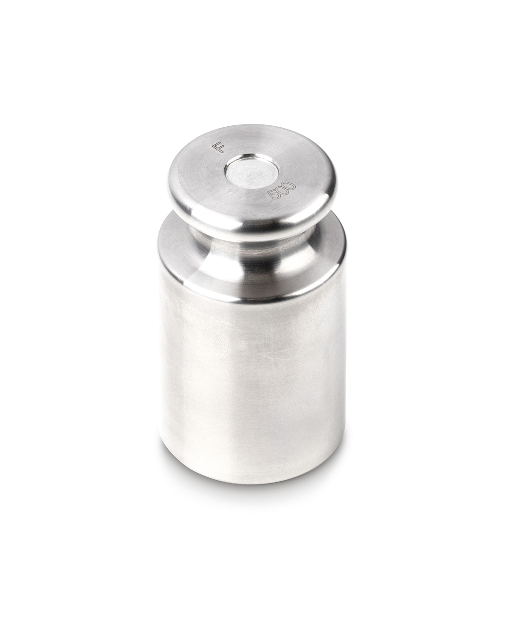 F2 500 g Prüfgewicht Knopf