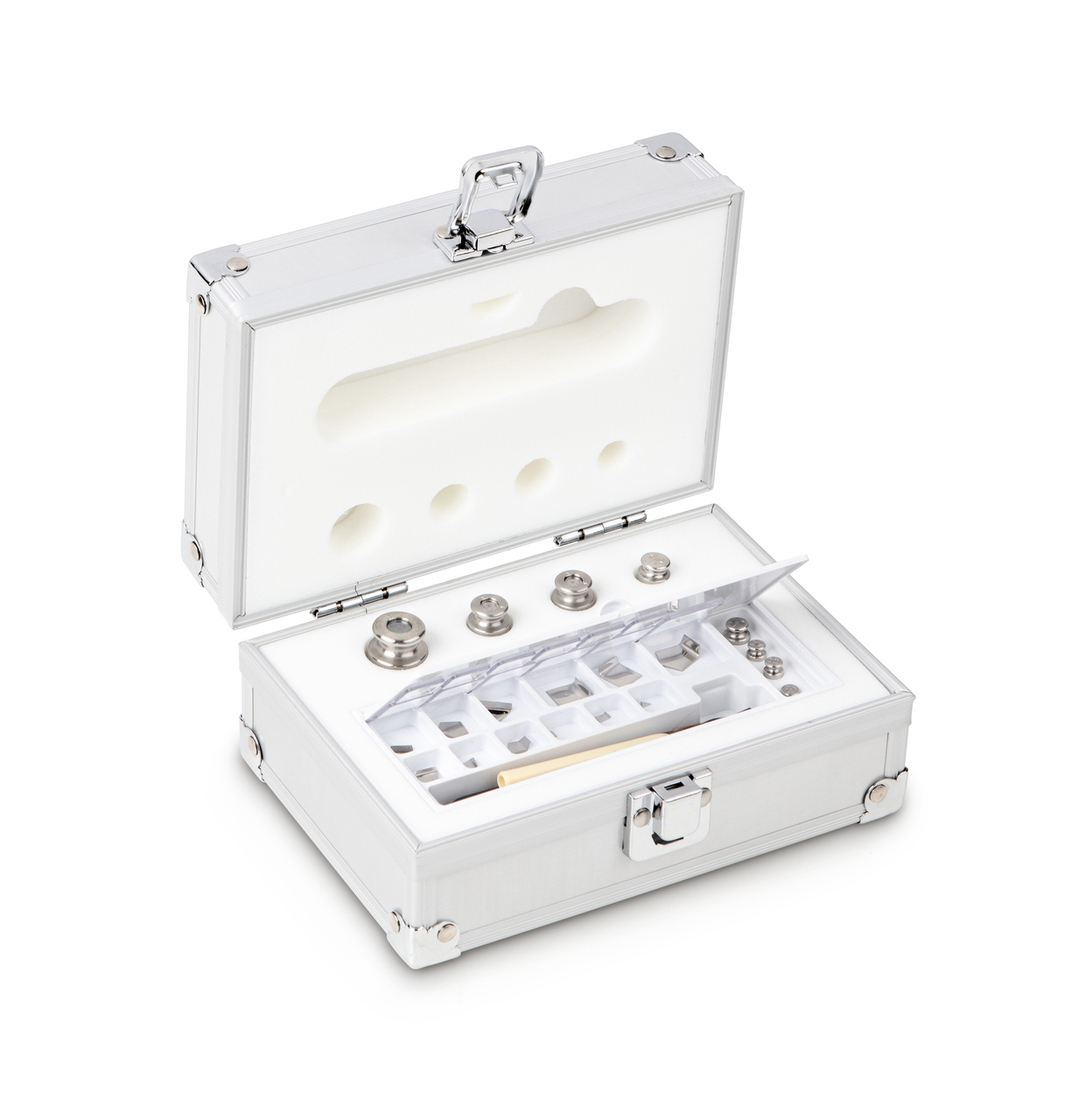 M1 1 mg - 50 g Gewichtsatz im Aluminiumetui