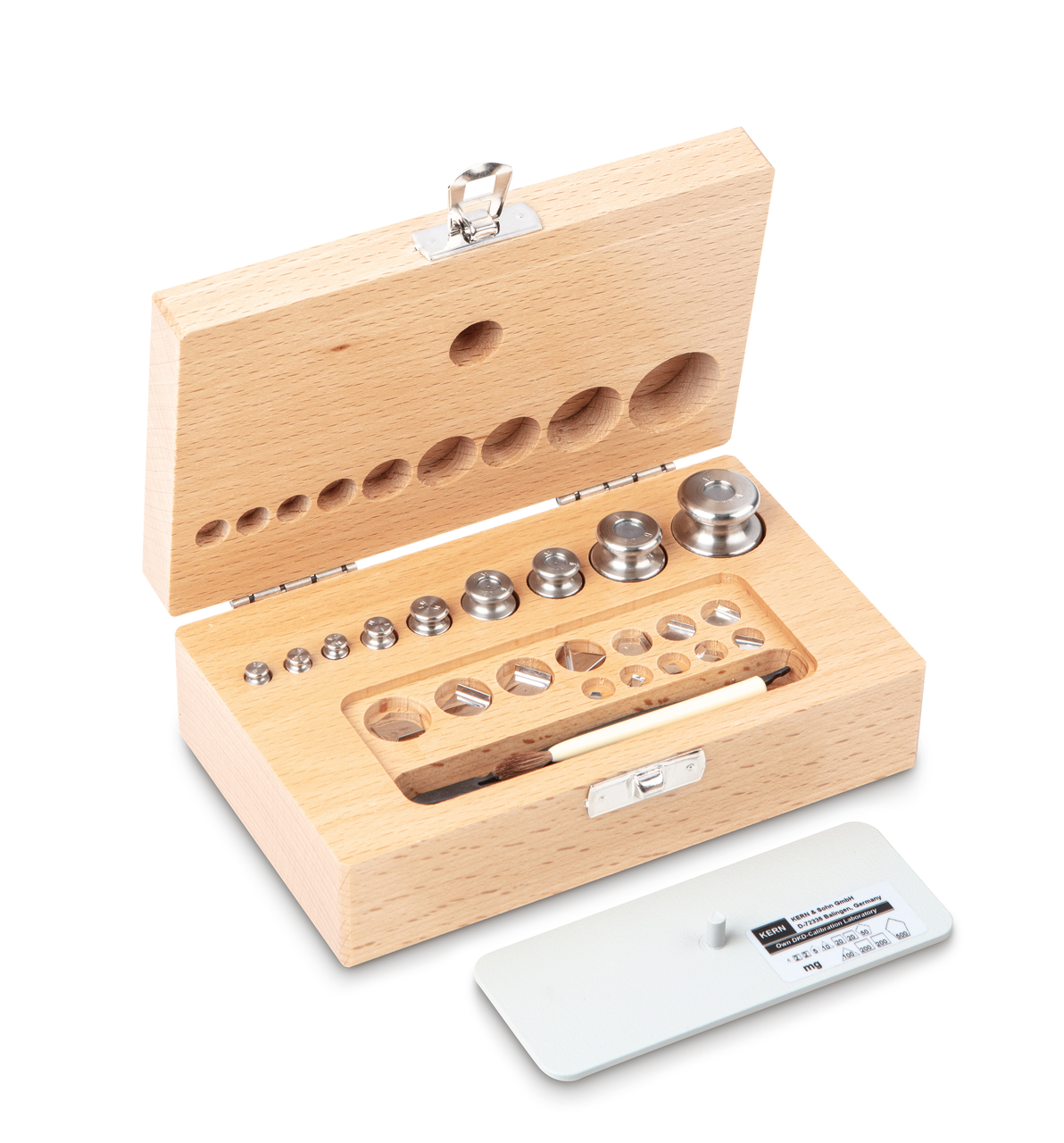 M1 1 mg - 100 g Gewichtsatz im Holzetui