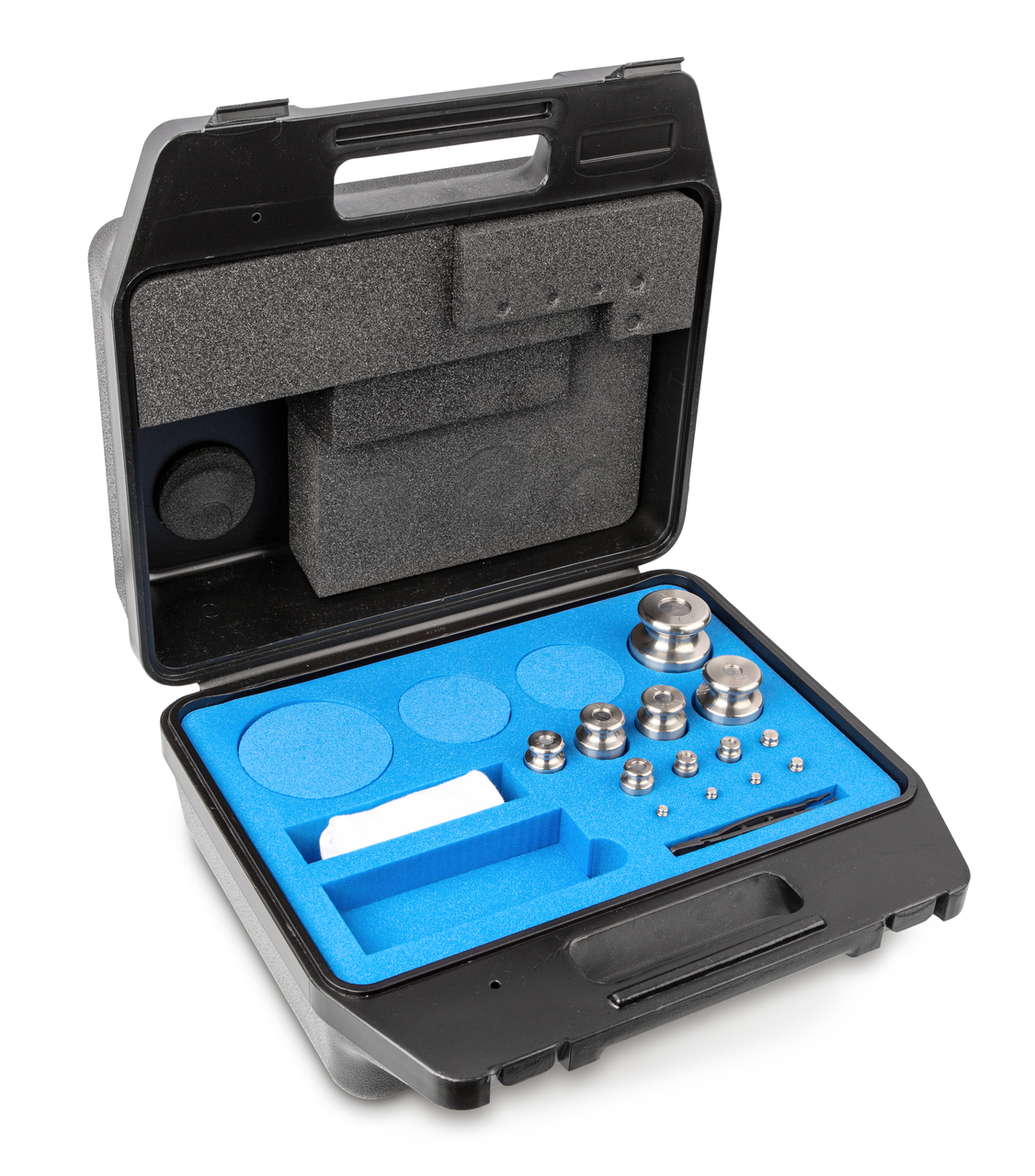 M1 1 g - 1 kg Gewichtsatz im Kunststoff-Etui