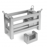 Gewichtskorb 50kg M1 für 10x 20kg Block - Gesamtgewicht 250kg