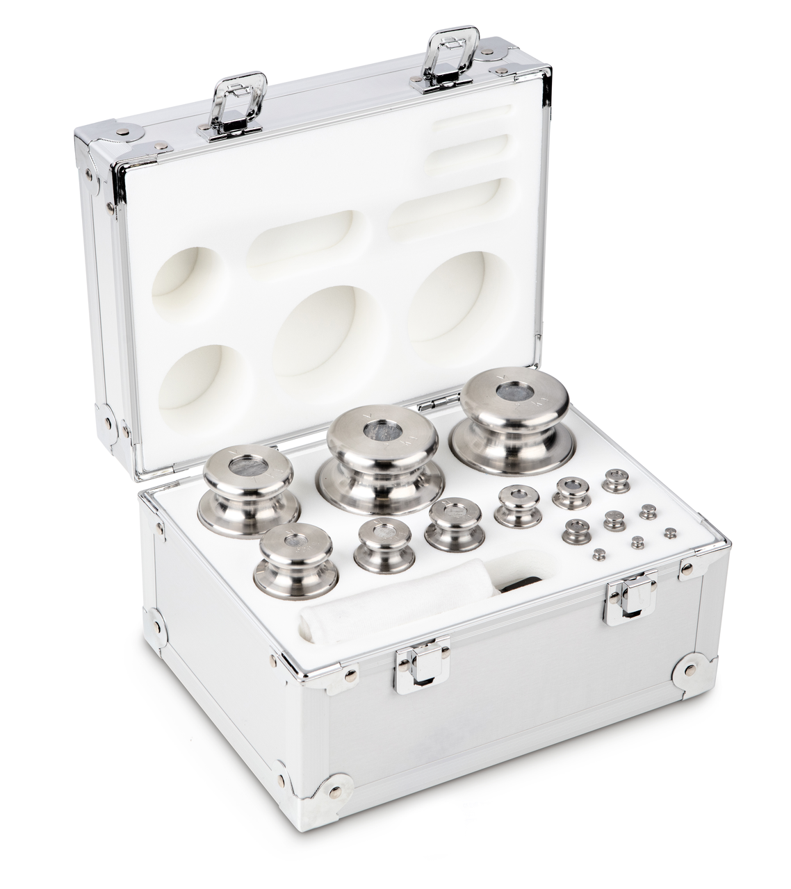 M2 1 g - 2 kg Gewichtsatz im Aluminiumetui