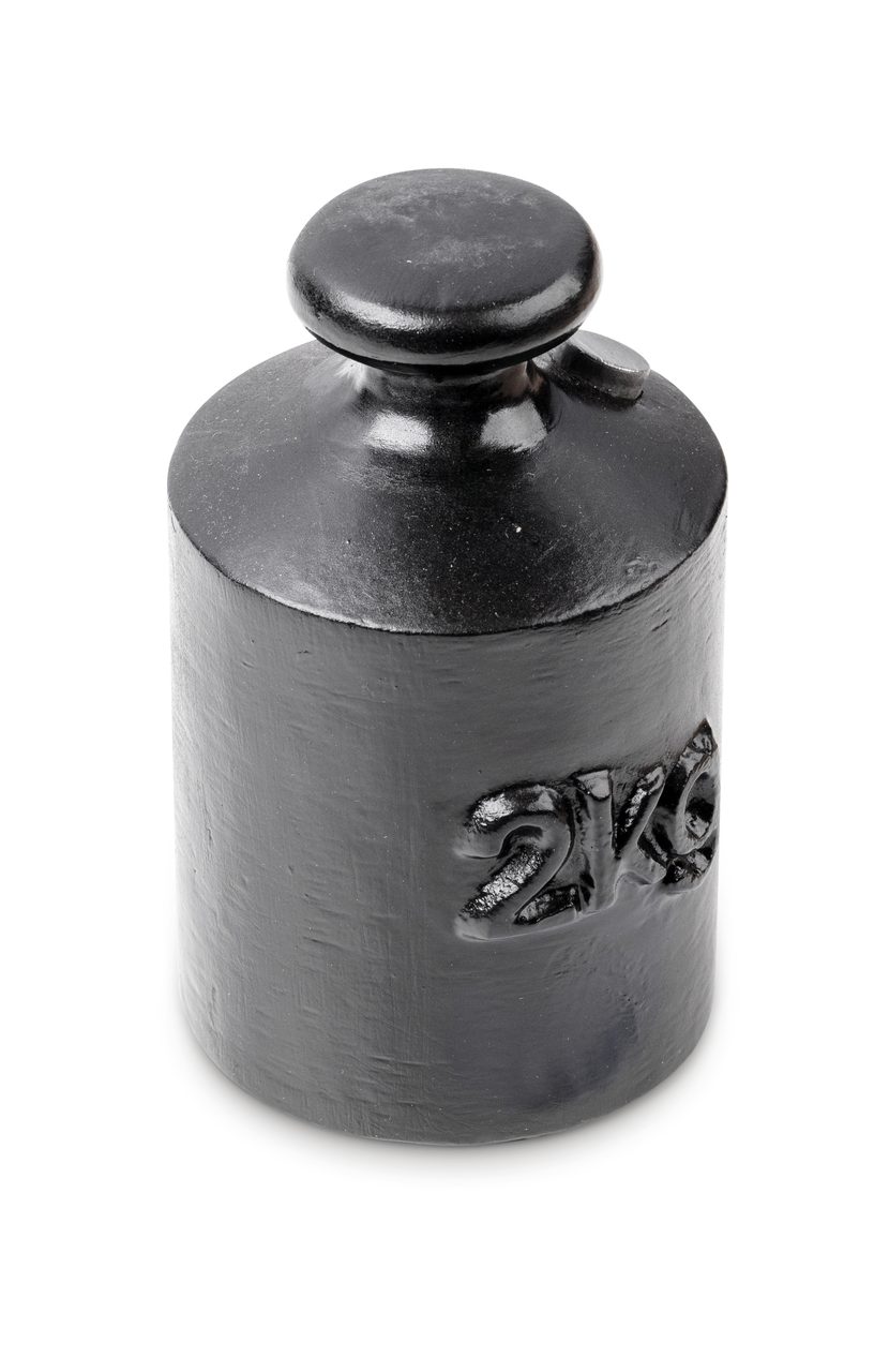 M3 2 kg Prüfgewicht Knopf