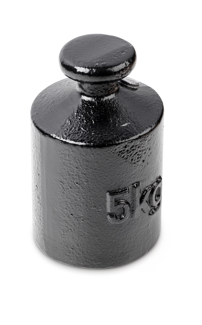 M3 5 kg Prüfgewicht Knopf