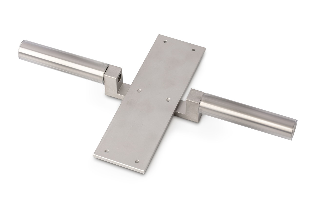 Haltegriff aus Edelstahl mit Kunststoffmantel für KERN FH