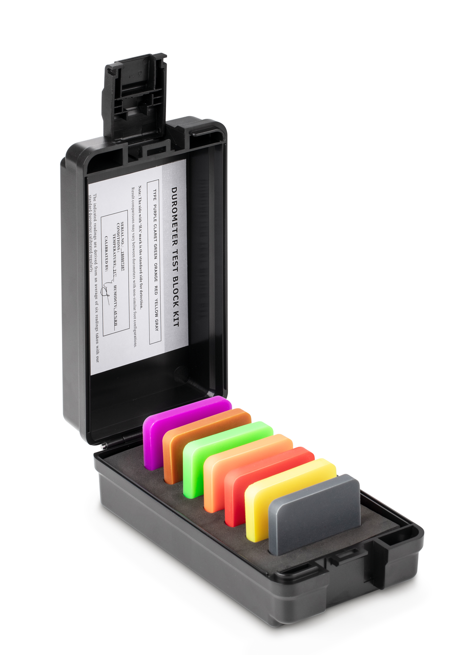 Shore Vergleichsplatten 7 Kalibrierungsplatten