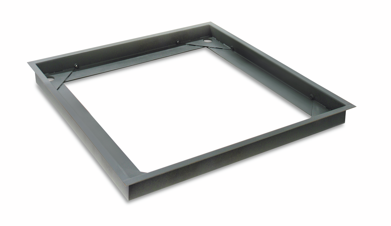 Grubenrahmen 1500x1500x100 mm Stahl