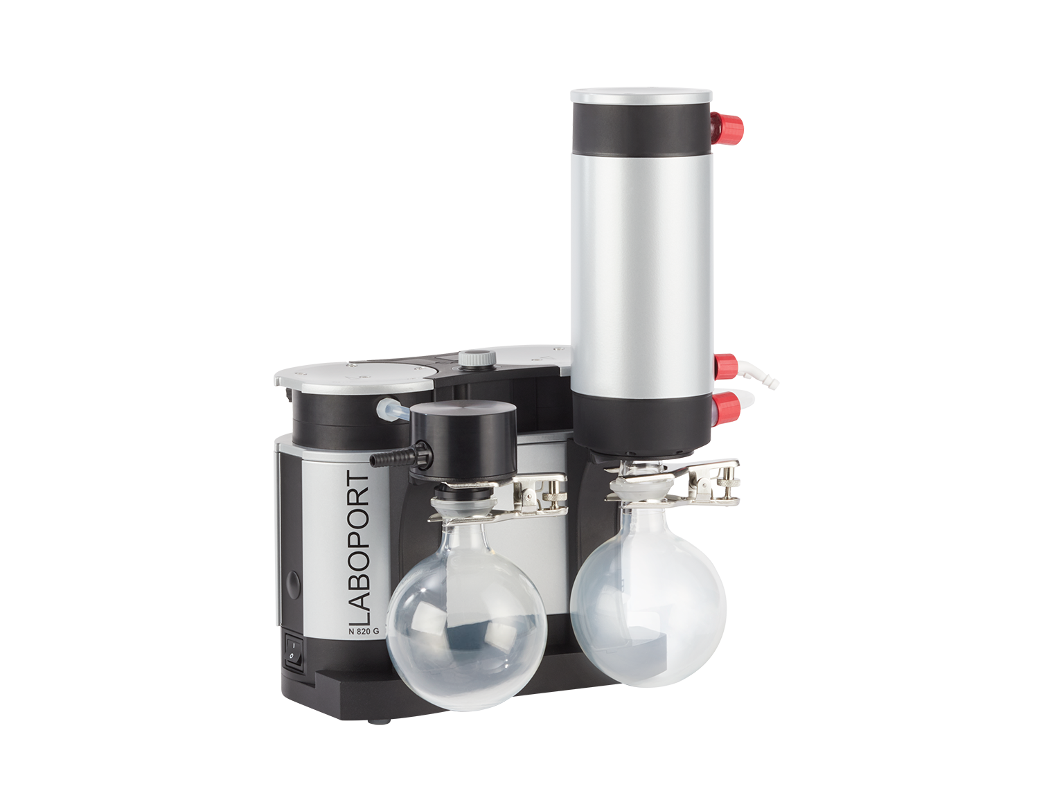 Chemiefestes Vakuumpumpsystem bestehend aus chemiefester Membran-Vakuumpumpe