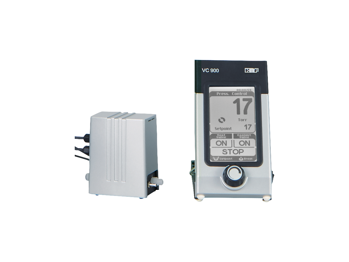 Separate Regeleinheit für unterschiedliche Vakuumquellen ausgestattet mit Touch-Screen Display