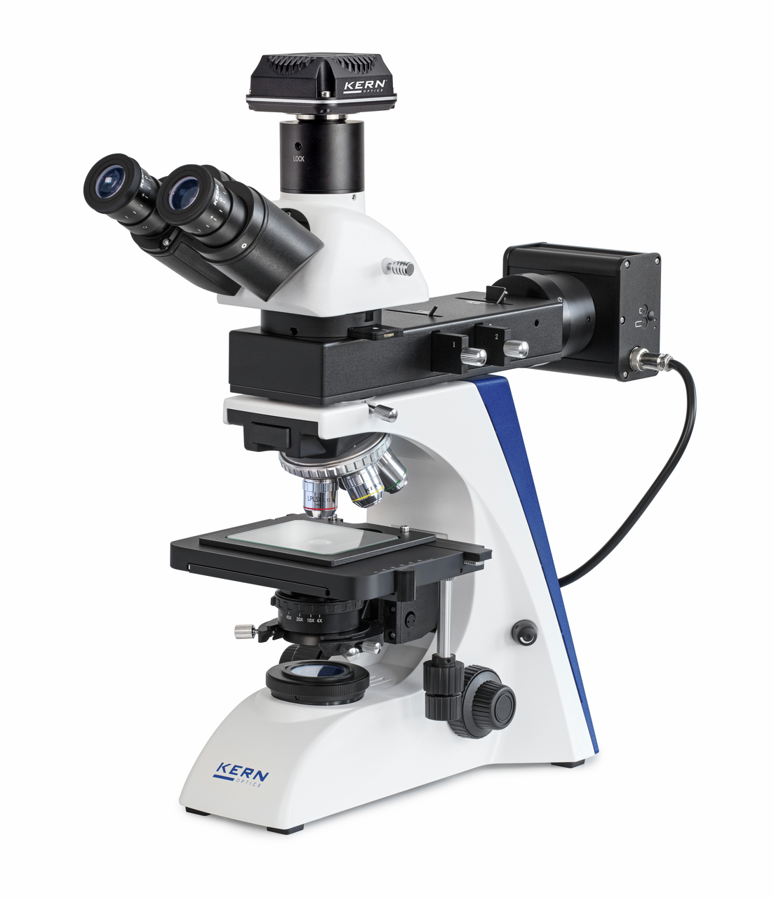 Digital-Set mit metallurgischem Mikroskop