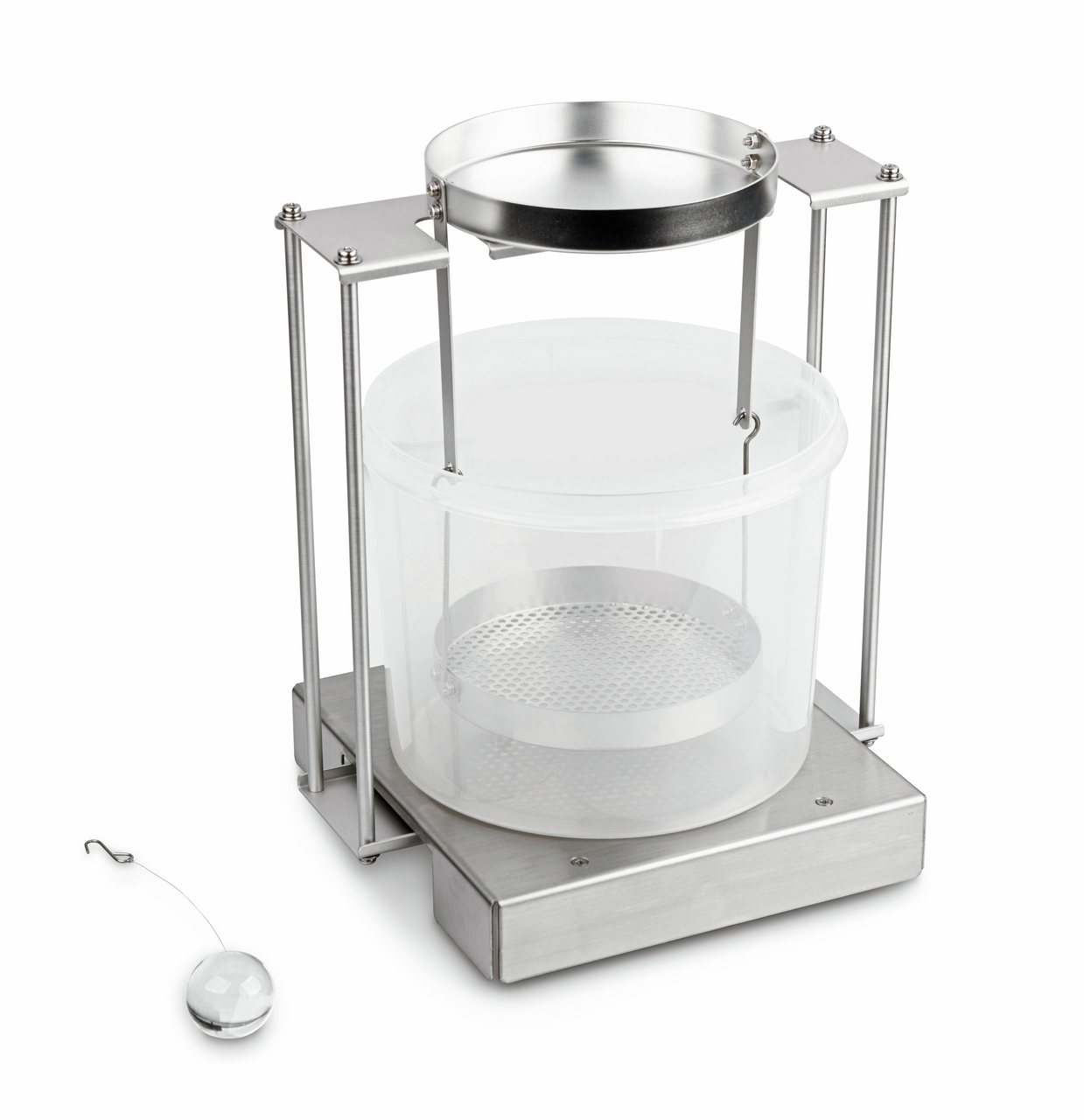 Set zur Dichtebestimmung von Flüssigkeiten und Feststoffen für PBS/PBJ (Wägeplatte 180mm)