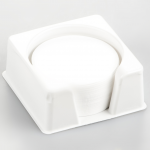 Glasfaser-Rundfilter Gebinde zu 100 Stück hohe mechanische Stabilitätmit organischem Binder