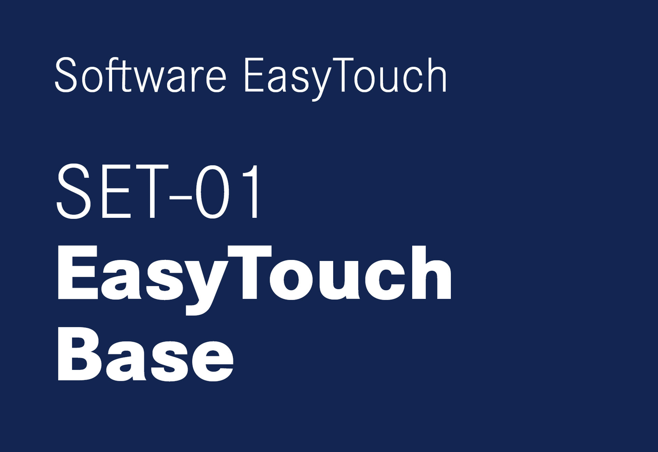 EasyTouch Base – Basisprogramm