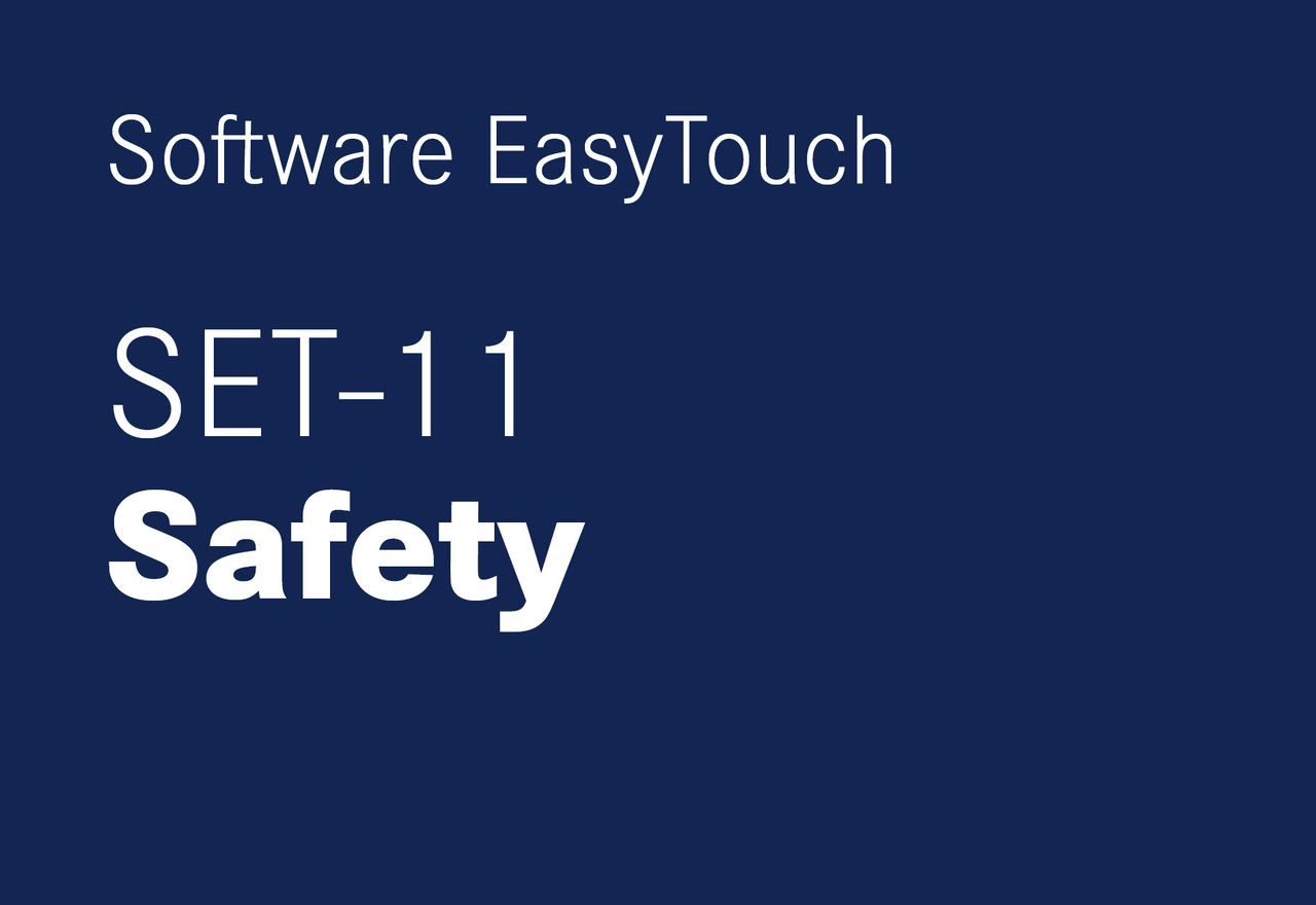 EasyTouch Safety - Precision und Safety Funktion