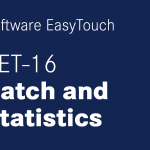 EasyTouch Batch and Statistics – Chargen-Messungen mit statistischer Analyse und Sammel-Druckfunktion