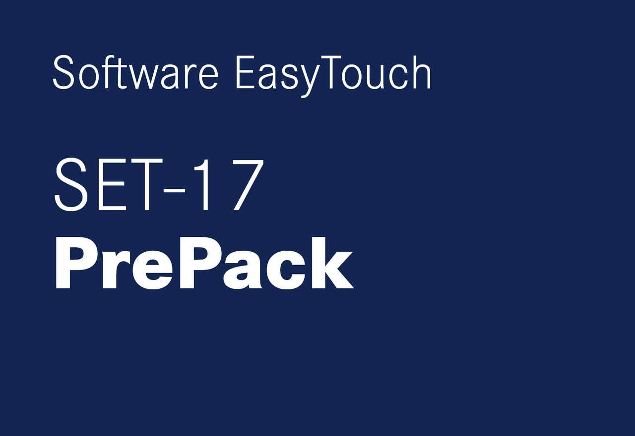 EasyTouch PrePack – Überprüfung von fertigverpackten Artikeln